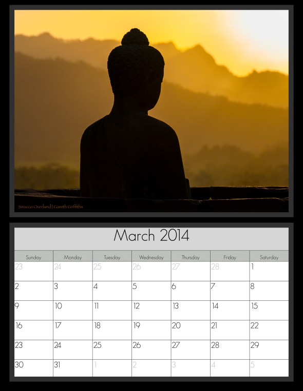 March 2014 Calender