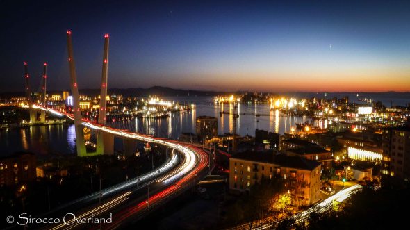 Vladivostok at night
